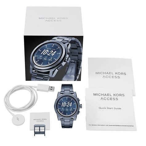 michael kors men's ionic plated grayson smart watch|Michael Kors MKT5028 Ionic Plated Grayson Men's .